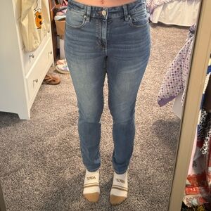 American Eagle Outfitters Women's Blue Skinny Jeans